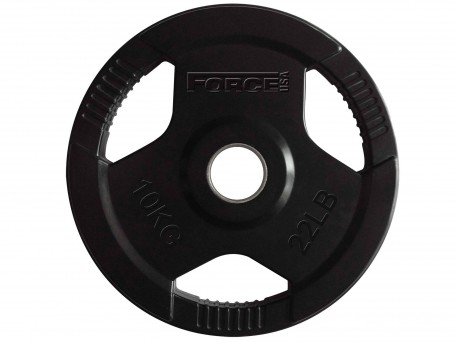 10kg Force USA Rubber Coated Olympic Weight Plate